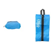 Portable Waterproof Travel Shoe Bag with Zipper Closure